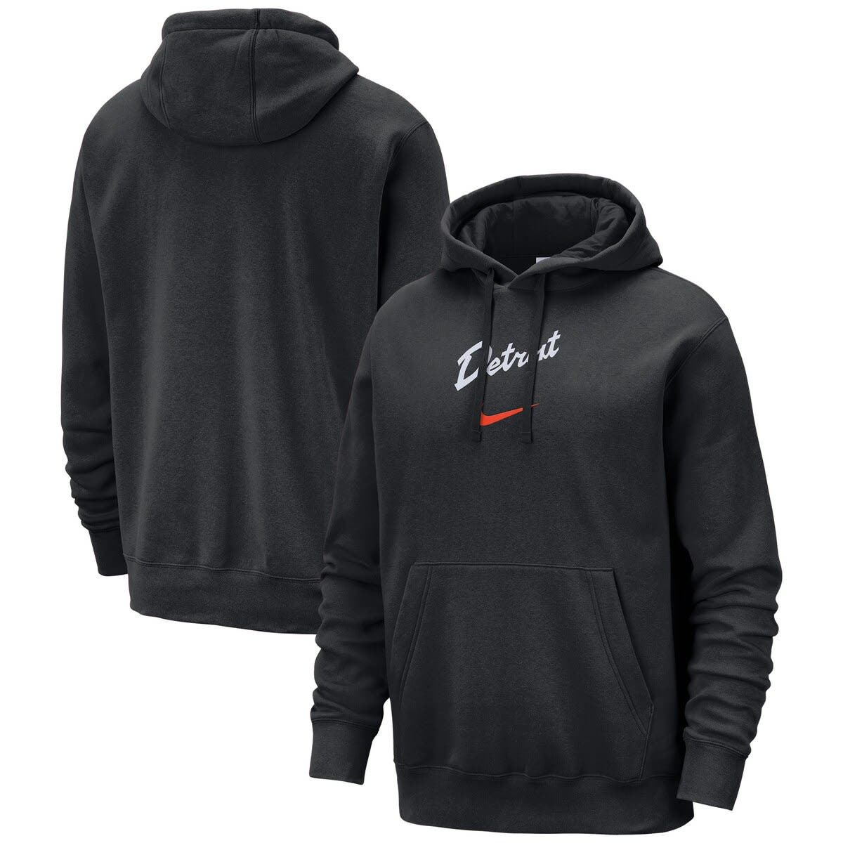 pistons hoodie nike