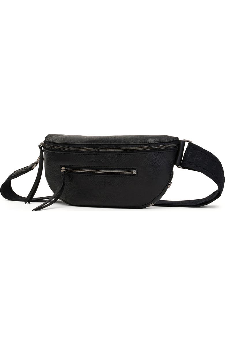 HAMMITT Charles Crossbody Bag, Main, color, Black/ Gunmetal