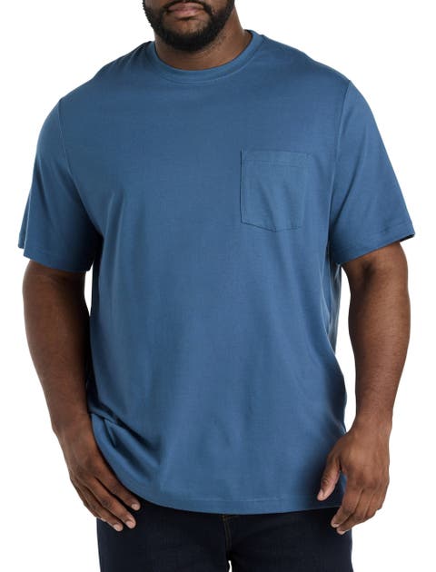 Big & Tall Moisture-Wicking Pocket T-Shirt
