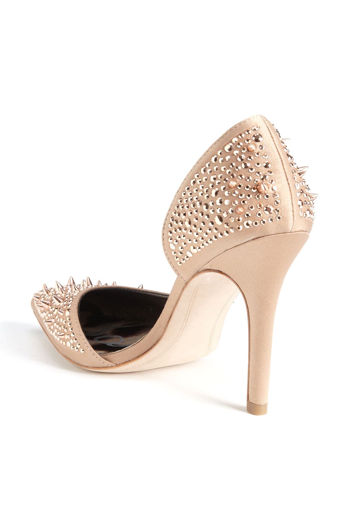 'Pixie' Pump, Alternate, color, DUSTY ROSE SATIN