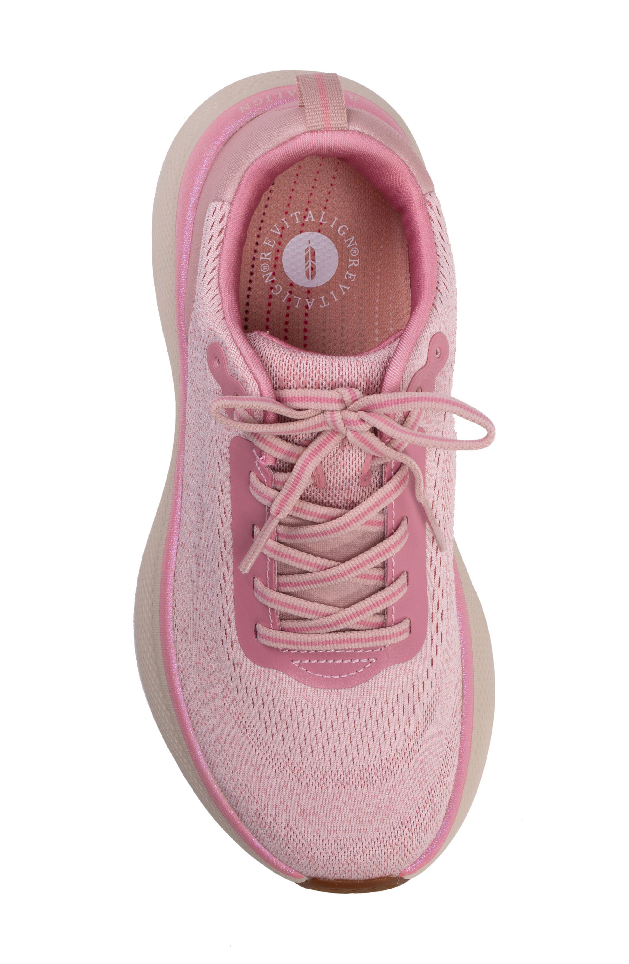 Gaia Walking Sneaker, Alternate, color, CRYSTAL PEACH WHIP