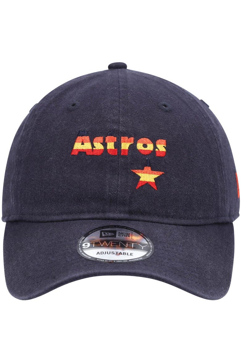 Men's New Era Navy Houston Astros Fashion Core Classic 9TWENTY Adjustable Hat, Alternate, color, Navy