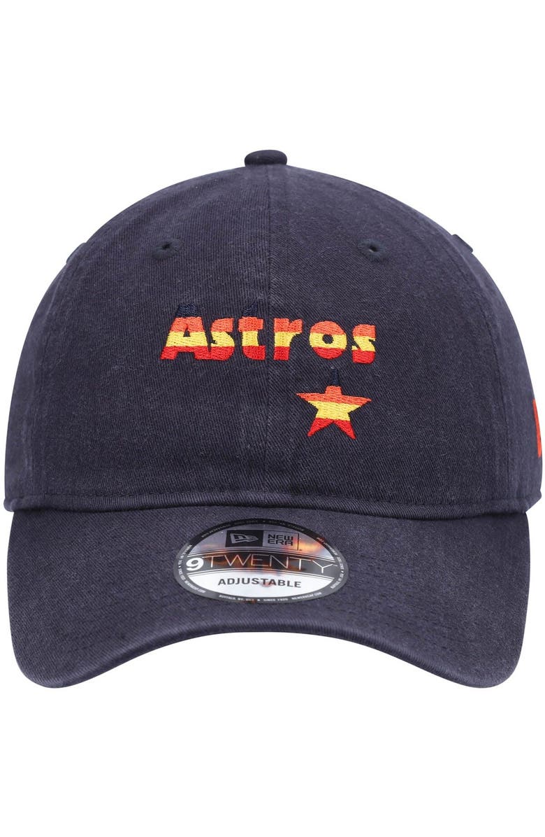 New Era Men's New Era Navy Houston Astros Fashion Core Classic 9TWENTY Adjustable Hat, Alternate, color, Navy