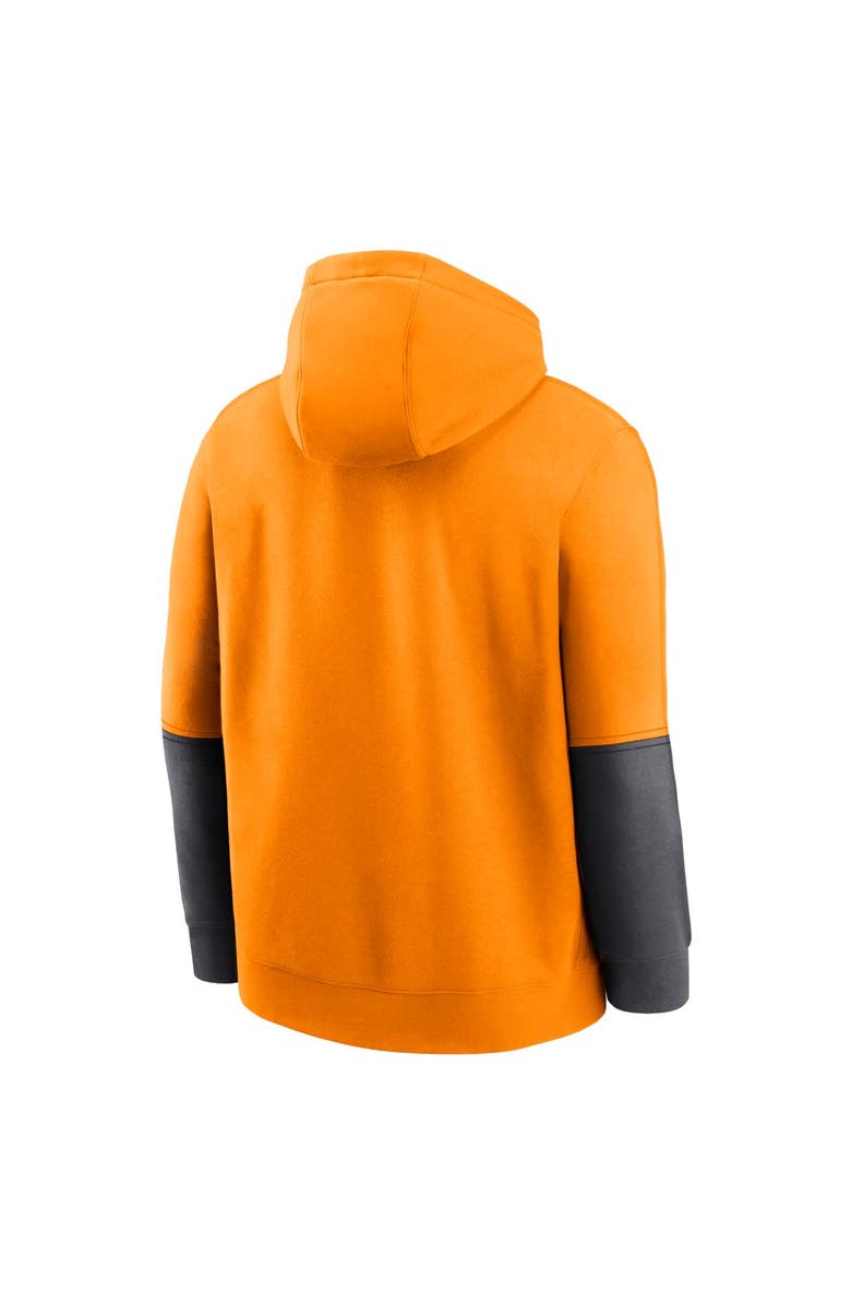 Nike Men's Nike Tennessee Orange/Anthracite Tennessee Volunteers 2024 Sideline Club Pullover Hoodie, Alternate, color, 