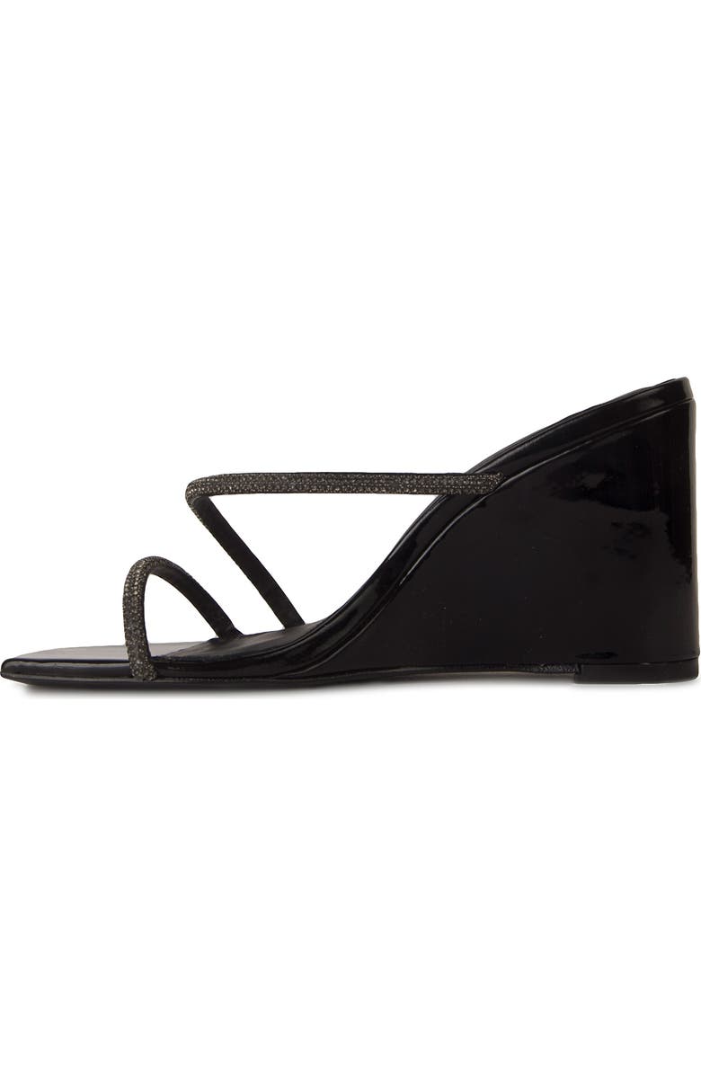BLACK SUEDE STUDIO Olivia Wedge Slide Sandal, Alternate, color,