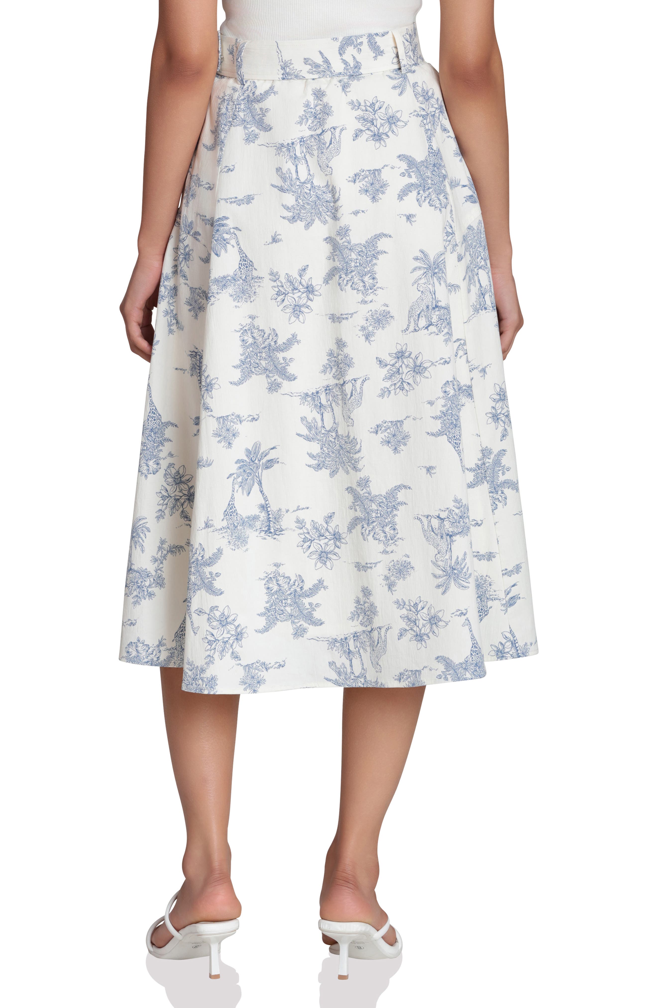 Belted Midi Skirt - image 4