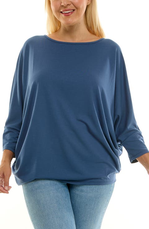 Dolman Sleeve Tunic (Plus)