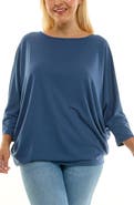 Nina Leonard Dolman Sleeve Tunic