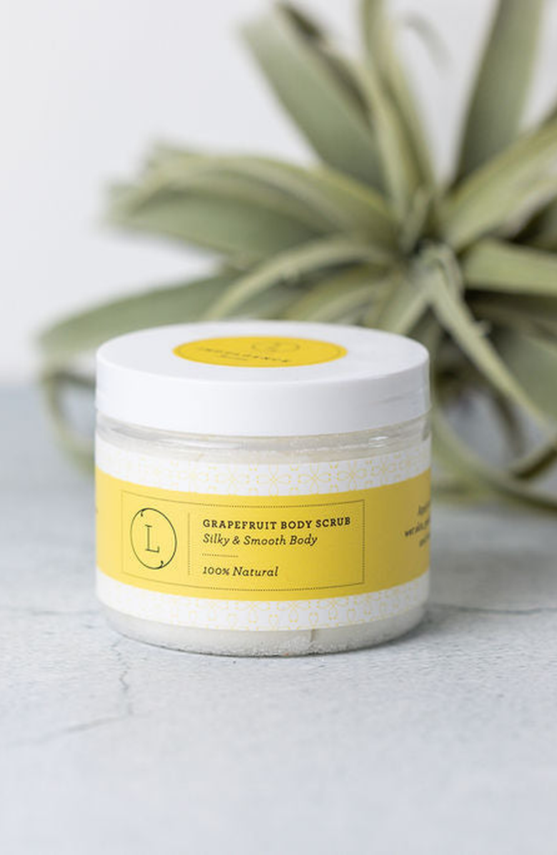 Lizush Grapefruit Body Salt Scrub, Alternate, color, NO COLOR