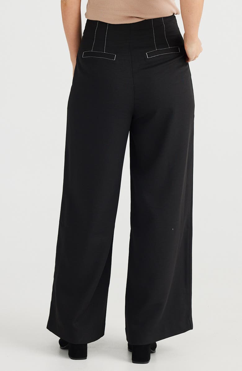 Brave+True Dana High Waist Wide Leg Pants, Alternate, color, 