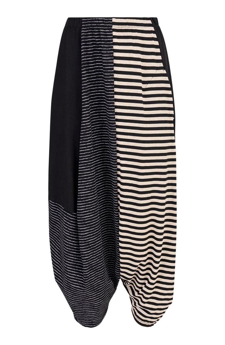 Alembika Patchwork harem- style oval silhouette pants, Alternate, color, 