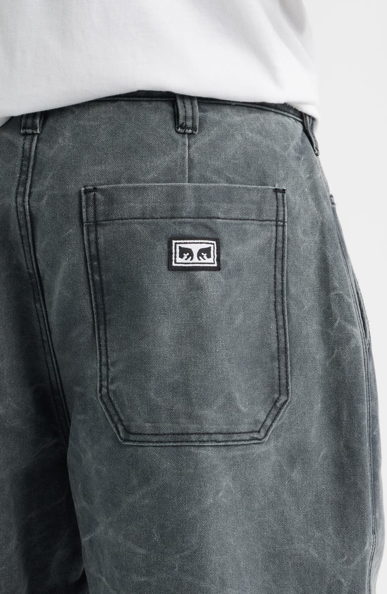 Obey Classic Baggy Jeans, Alternate, color, Black Wrinkle