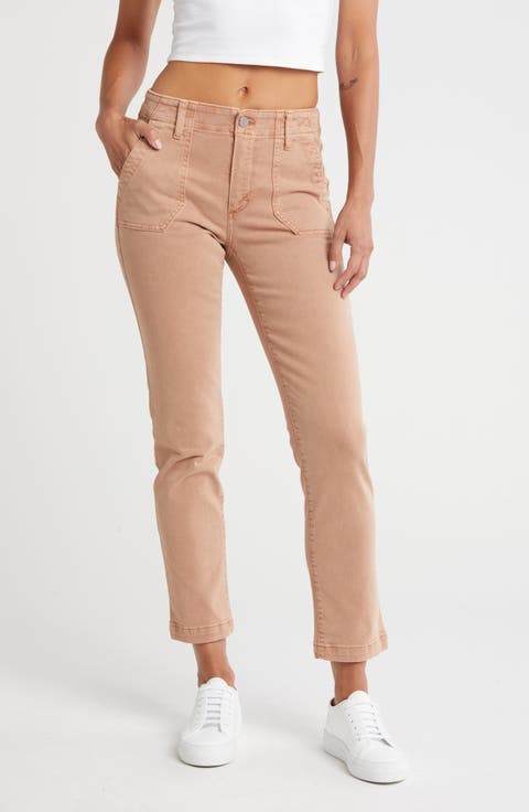 Mayslie Straight Leg Ankle Pants
