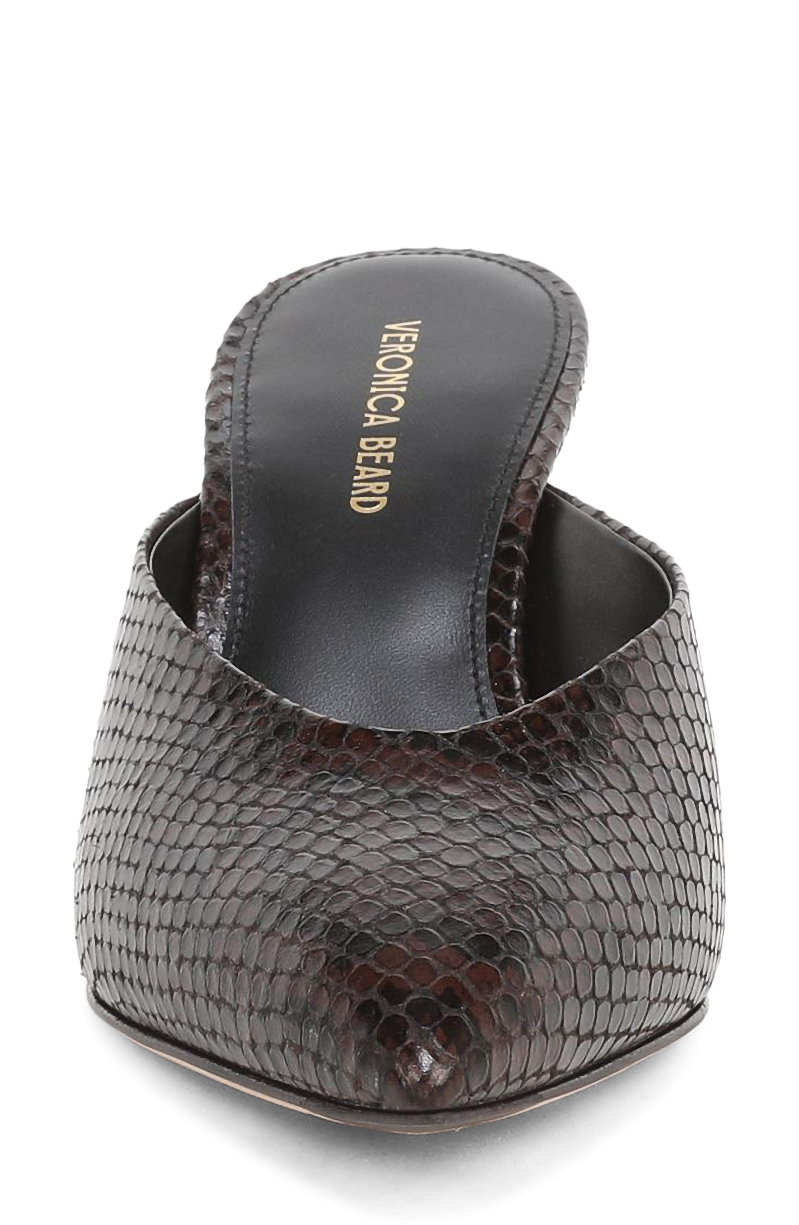 Rochelle Pointed Toe Mule, Alternate, color, ESPRESSO LEATHER