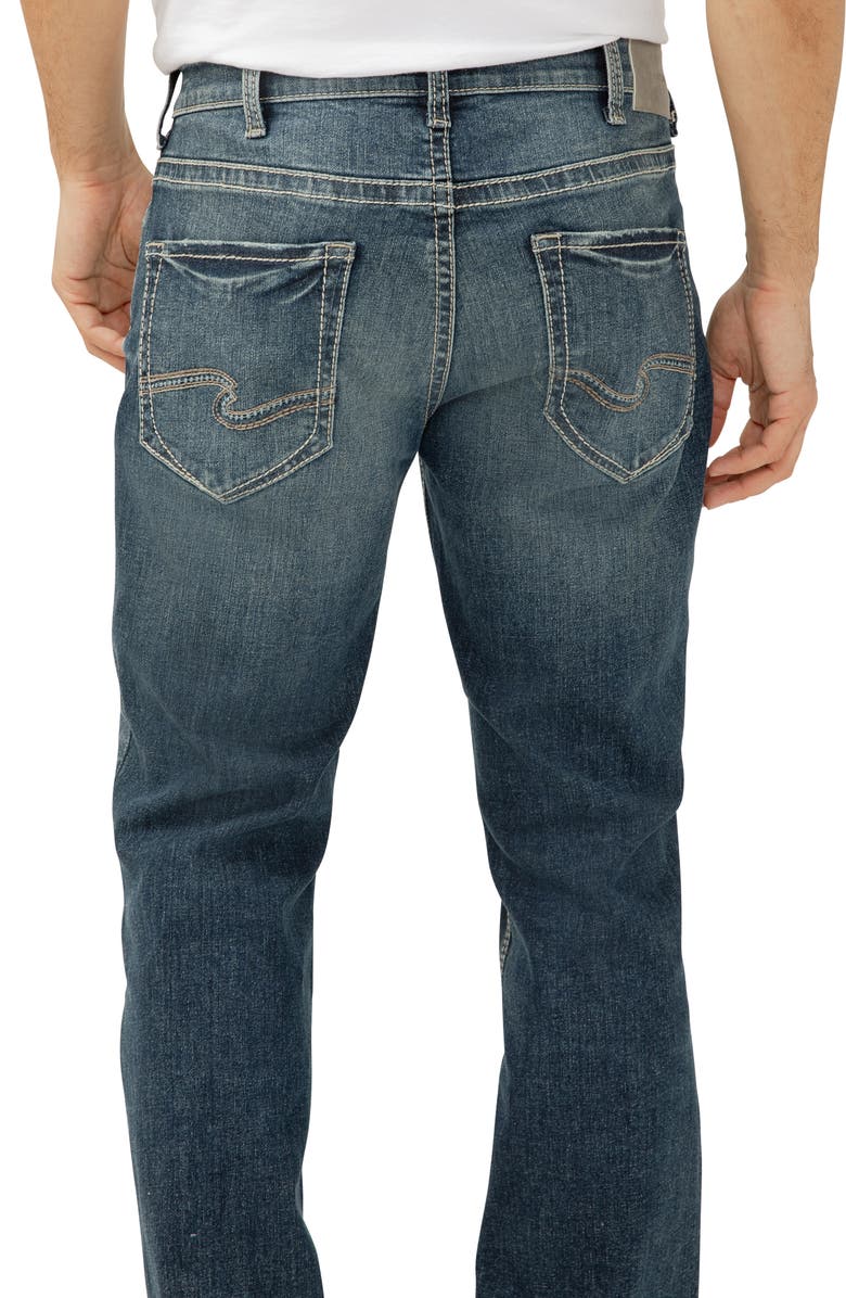 Silver Jeans Co. Craig Relaxed Fit Bootcut Jeans, Alternate, color, Bennett