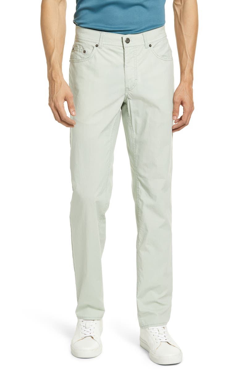Brax Men's Cooper Fancy Stretch Five Pocket Pants, Main, color, Mint