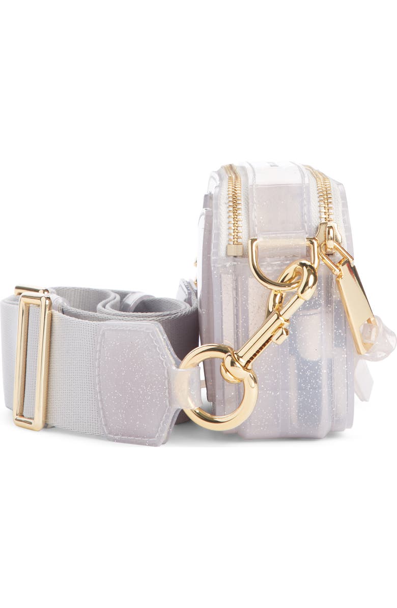 The Marc Jacobs MARC JACOBS The Jelly Glitter Snapshot Crossbody Bag, Alternate, color,