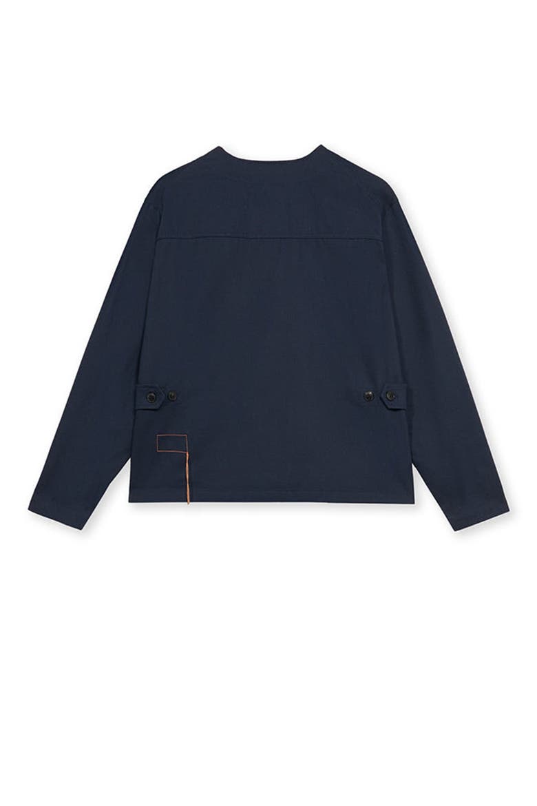 Vintage Baseball Inspired Overshirt, Alternate, color, Blue