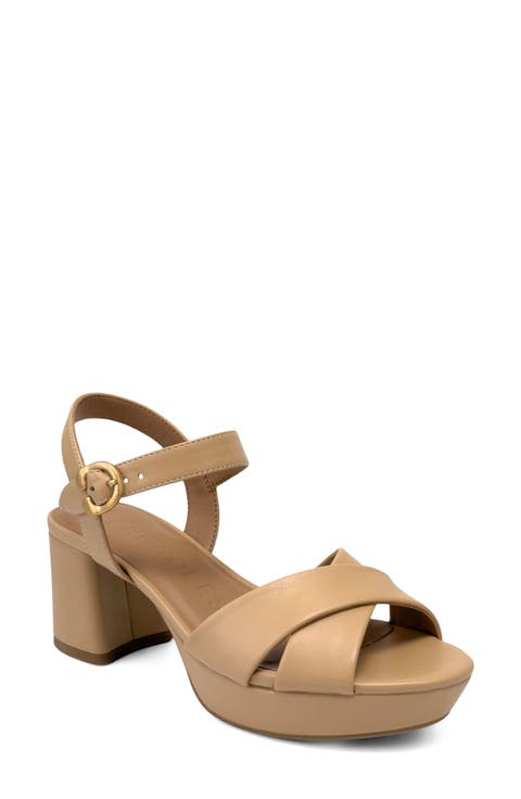 Charlye Ankle Strap Platform Sandal (Women)