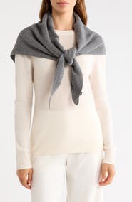 Eileen Fisher Cashmere Handkerchief Scarf