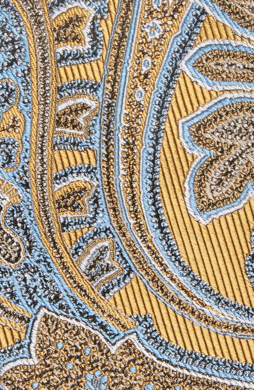 Nordstrom Paisley Silk Tie In Yellow