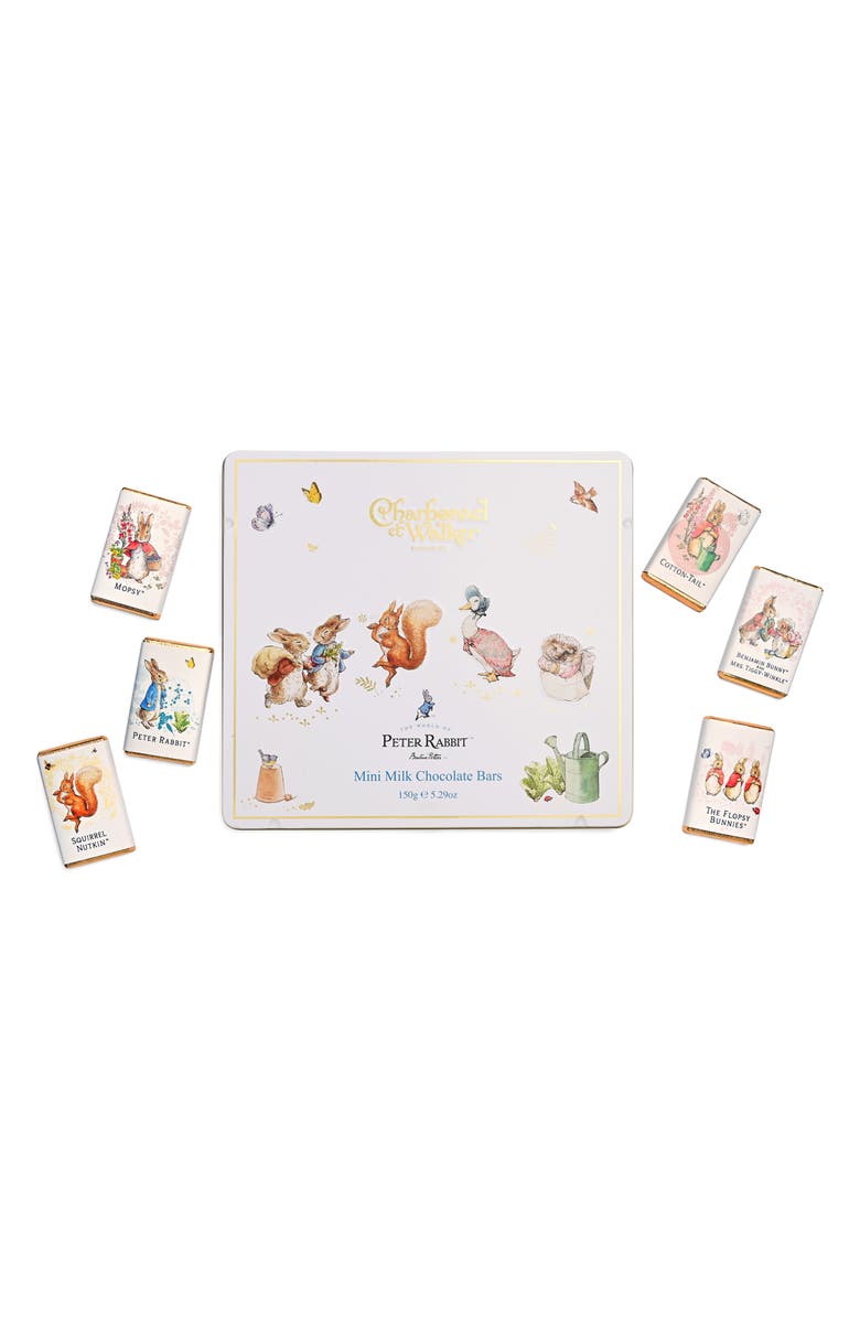 Charbonnel et Walker Peter Rabbit Mini Milk Chocolate Bars, Main, color,