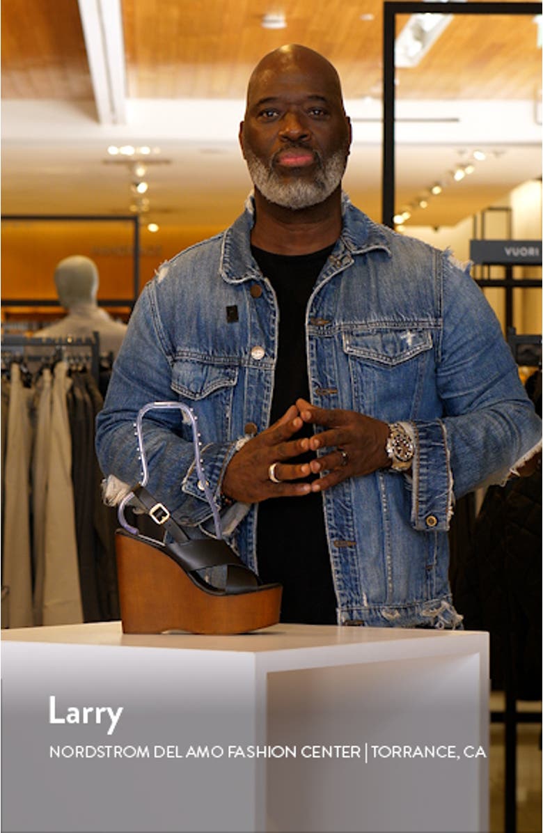 Galaxy Platform Wedge Sandal, sales video thumbnail