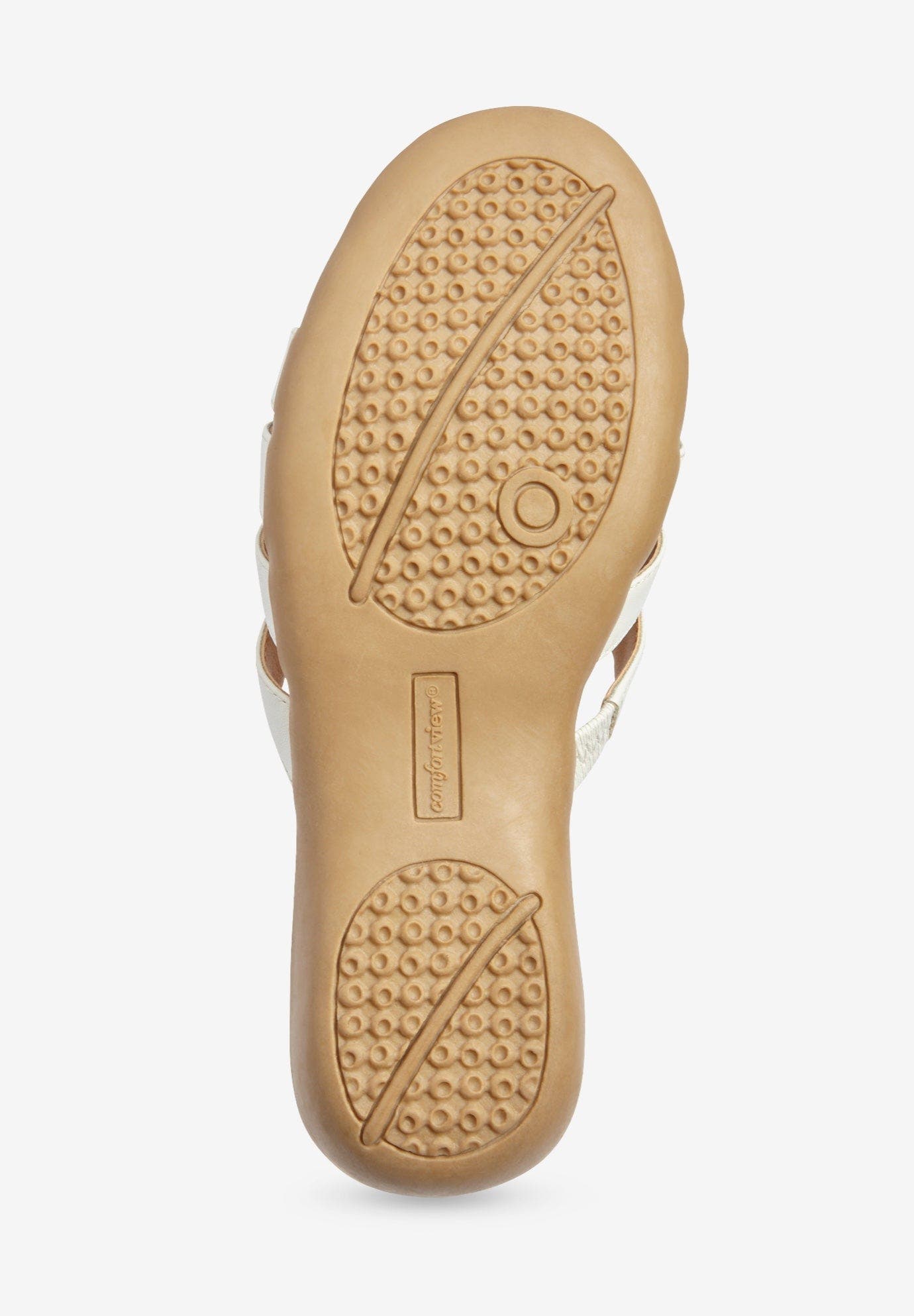 The Abigail Slip On Sandal, Alternate, color, WHITE