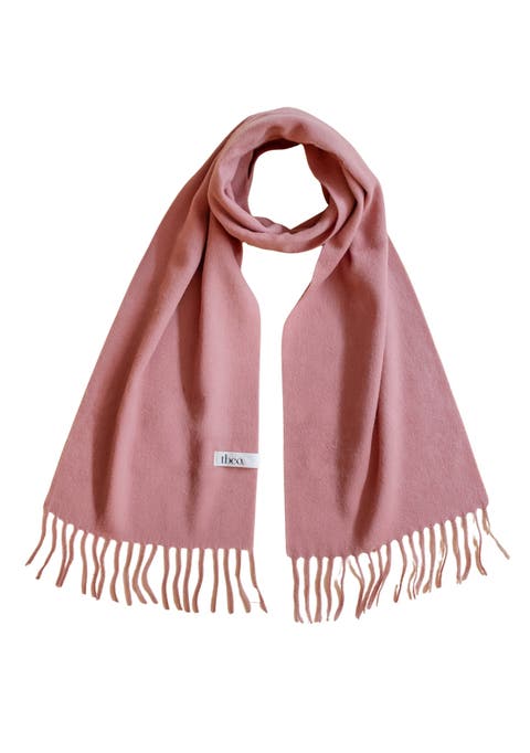 Lambswool Block Color Scarf