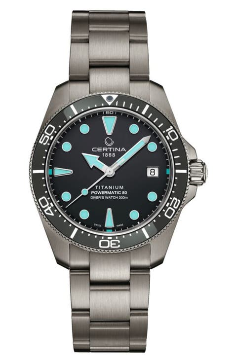 DS Action Automatic Bracelet Watch, 38mm