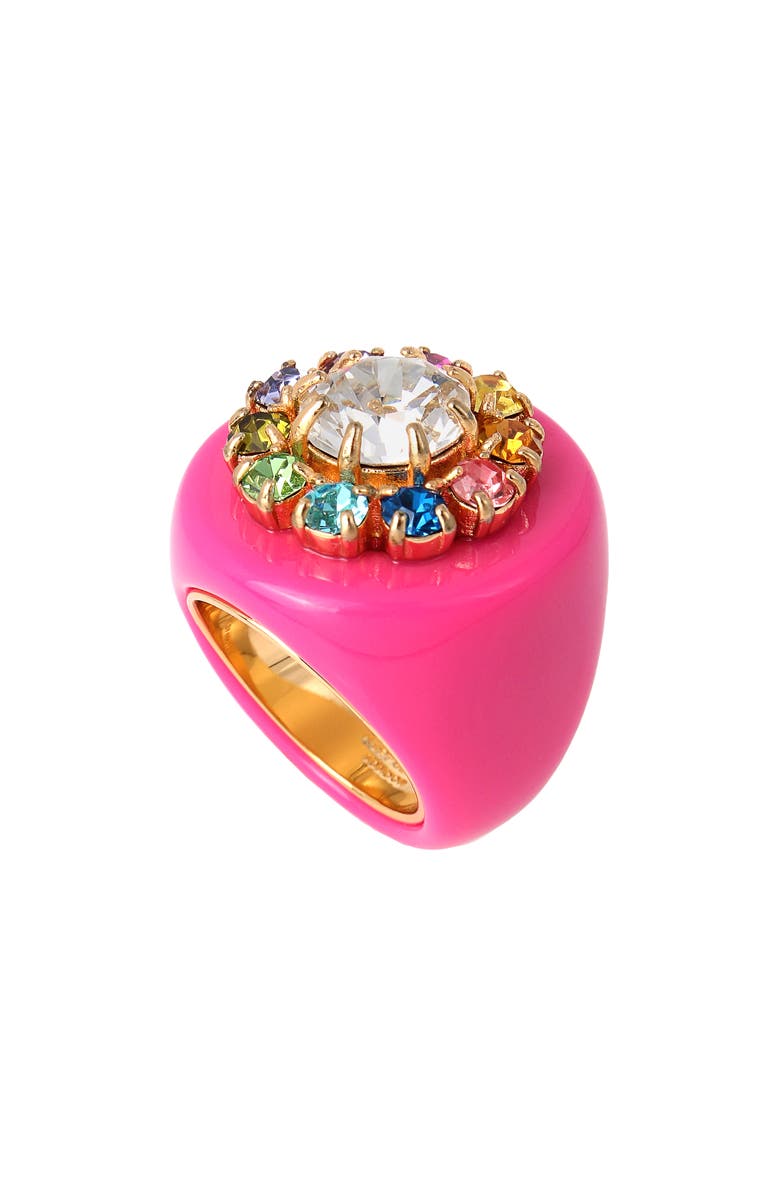 Kurt Geiger London Resin Statement Ring, Main, color,