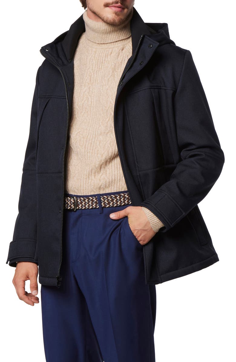 Andrew Marc Tompkins Parka Jacket, Alternate, color, Ink