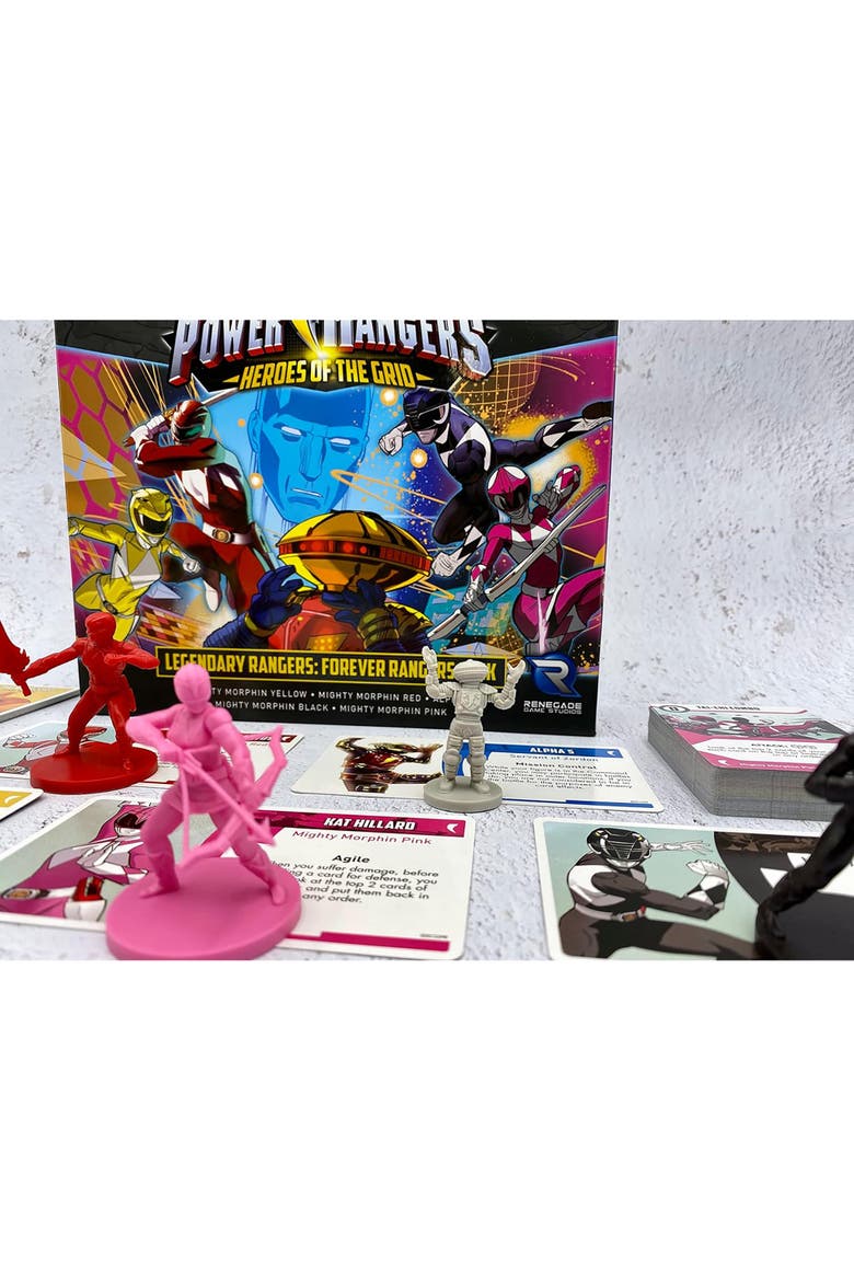 Heroes of the Grid Legendary Rangers Forever Rangers, Alternate, color, Multicolored