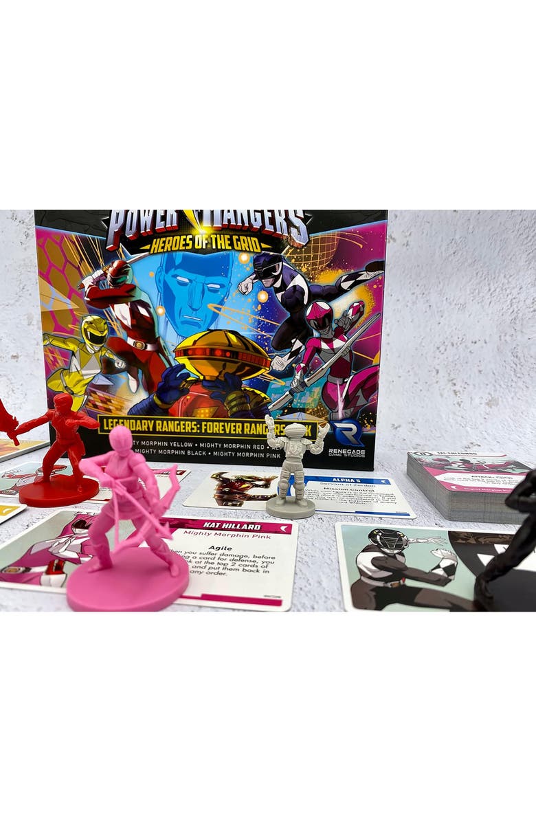 Renegade Game Studios Heroes of the Grid Legendary Rangers Forever Rangers, Alternate, color, Multicolored