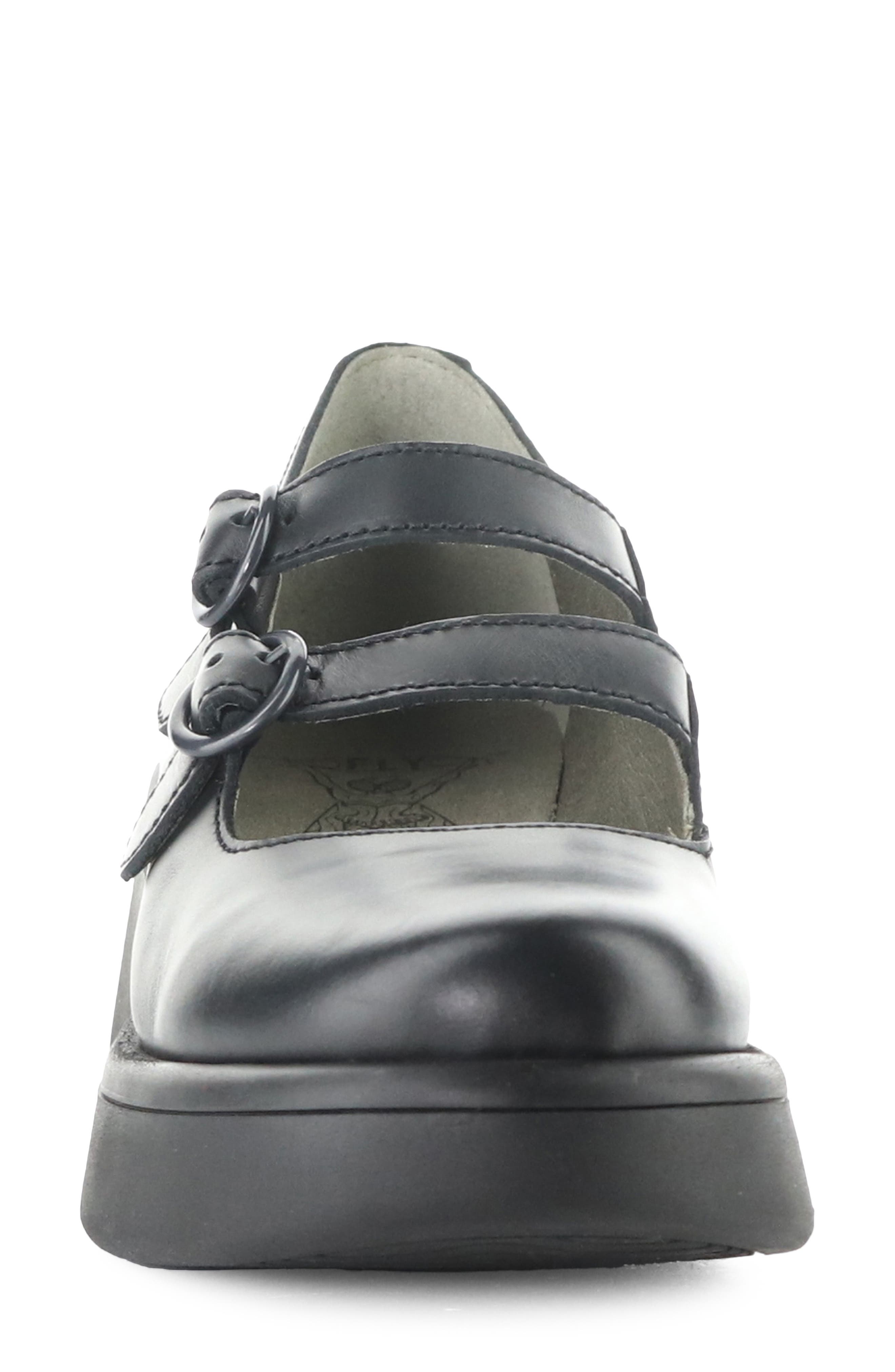 Mily Mary Jane Flat, Alternate, color, 000 BLACK