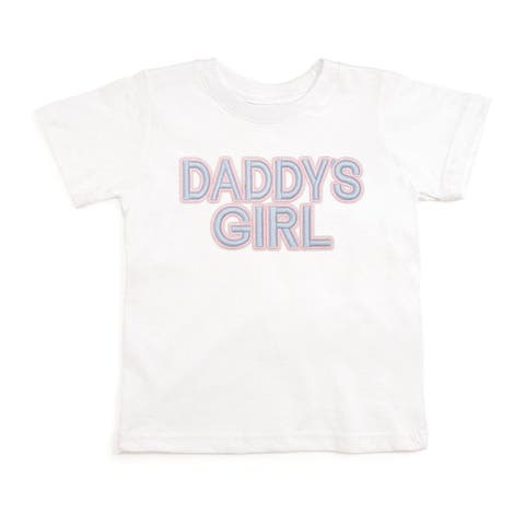 Daddy's Girl Patch Short Sleeve T-Shirt (Baby, Toddler, Little Kid & Big Kid)
