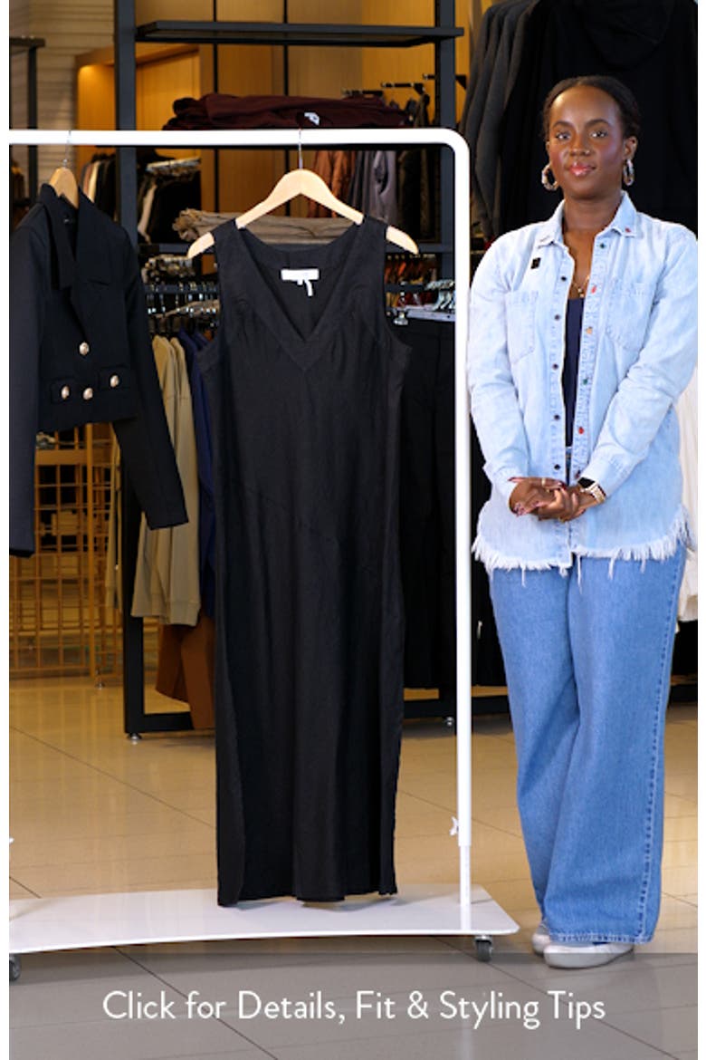 Asymmetric Sleeveless Linen Dress video