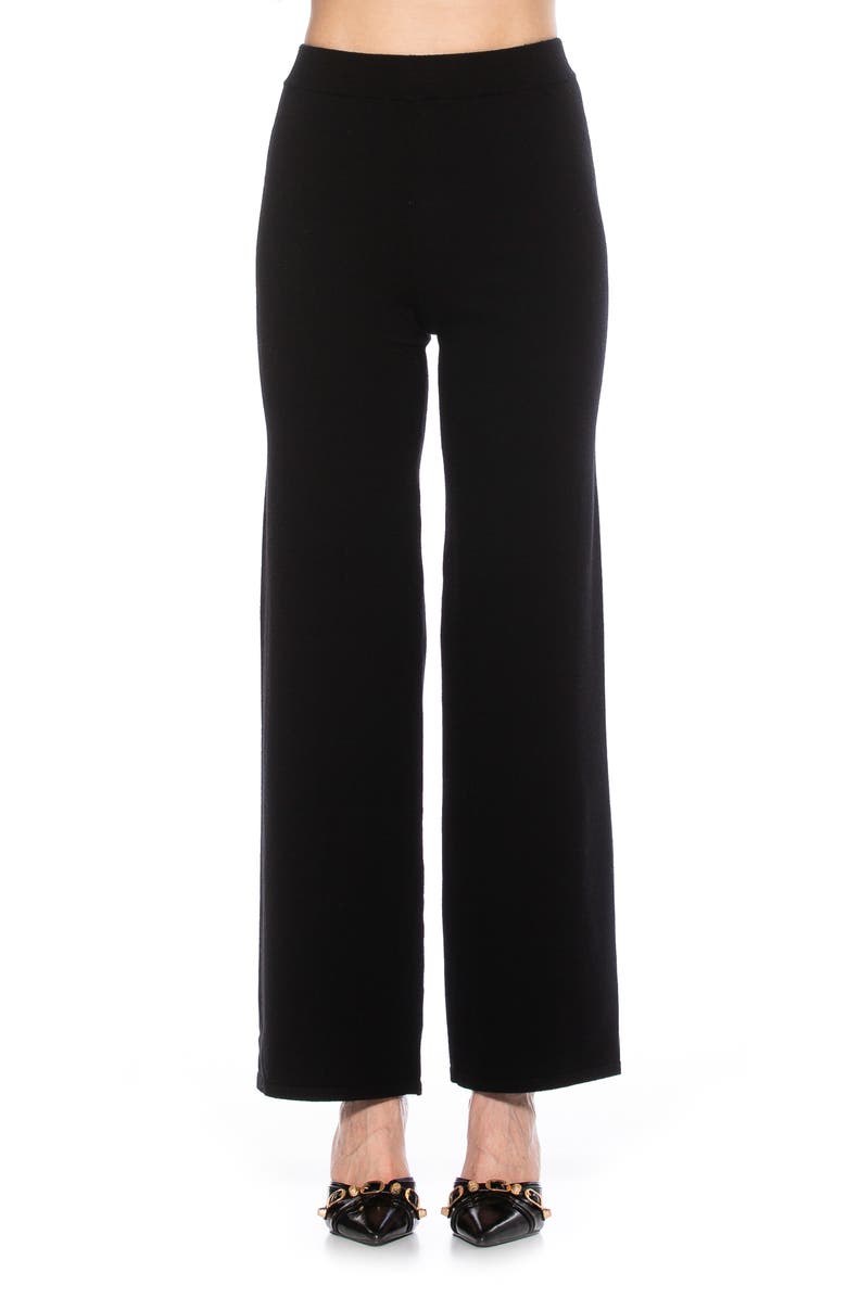 Alexia Admor Theana High Waist Flare Pants, Main, color, 