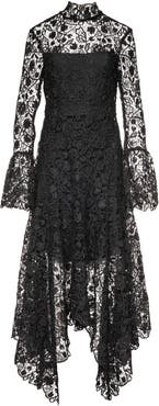 Vasiliki Leila High Neck Lace Dress