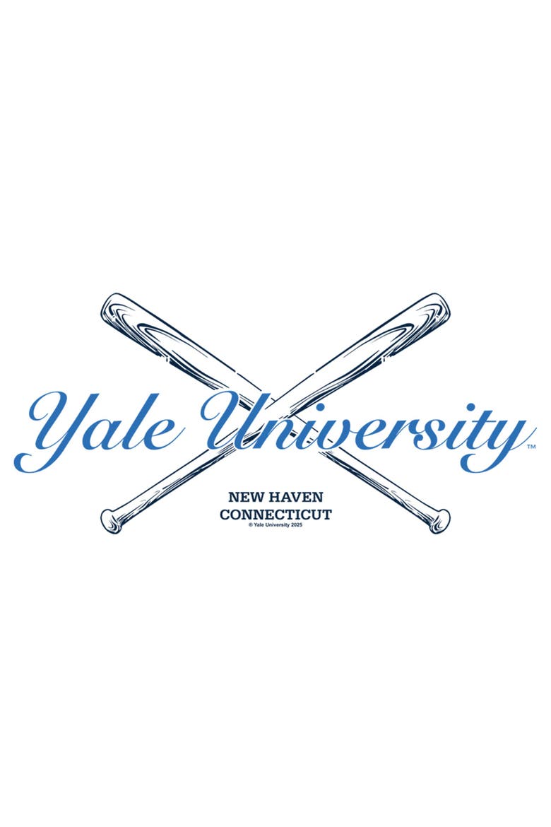Men's Yale University New Haven University Bats  Graphic T-Shirt, Alternate, color, White
