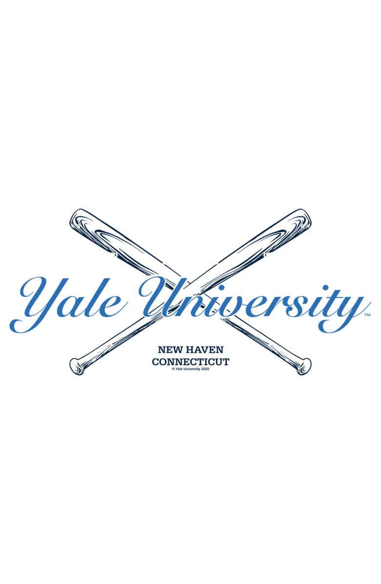 Yale University Men's Yale University New Haven University Bats Graphic T-Shirt, Alternate, color, White