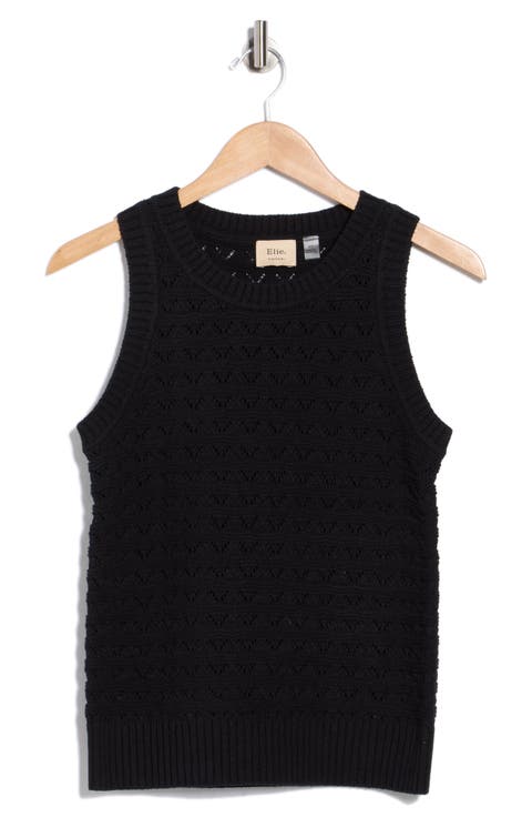 Pointelle Sweater Tank