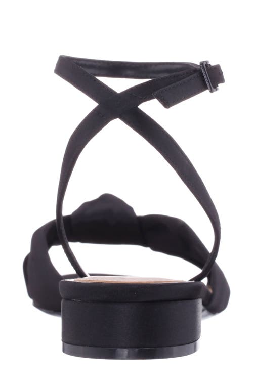 Nina Sulma Ankle Strap Sandal In Black