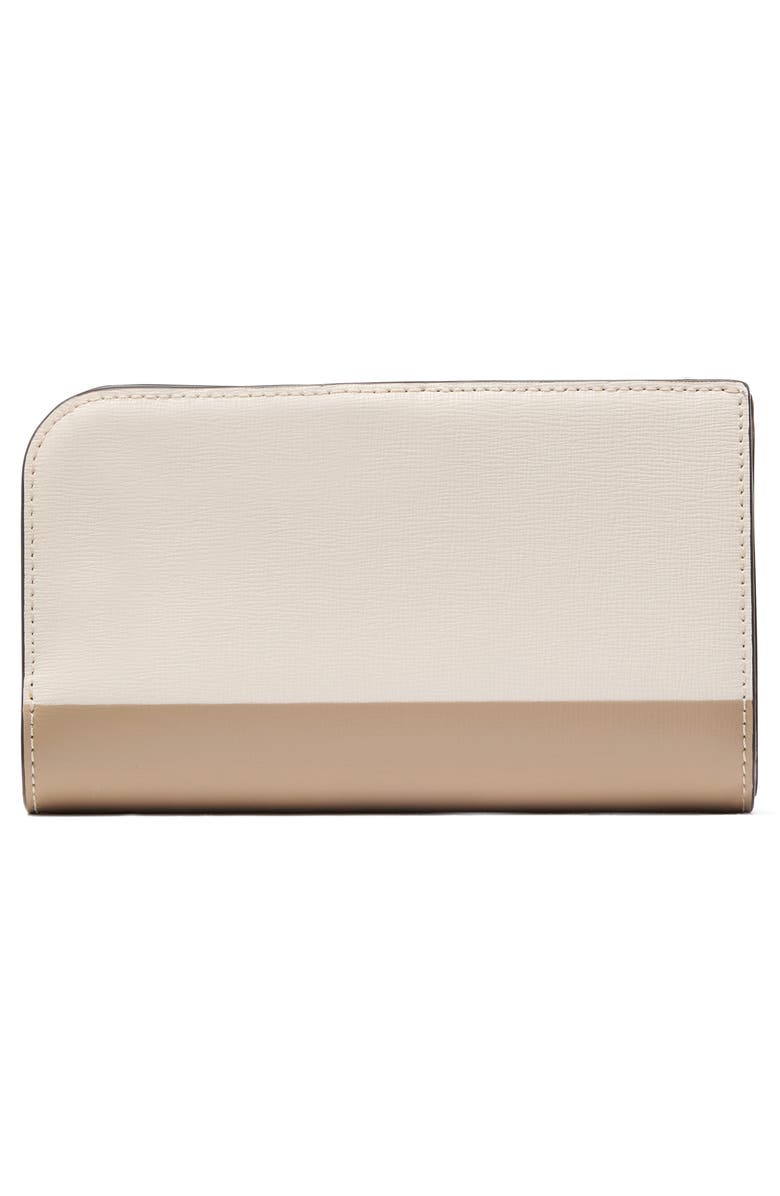 Kate Spade New York devin colorblock saffiano leather bifold wallet, Alternate, color, 