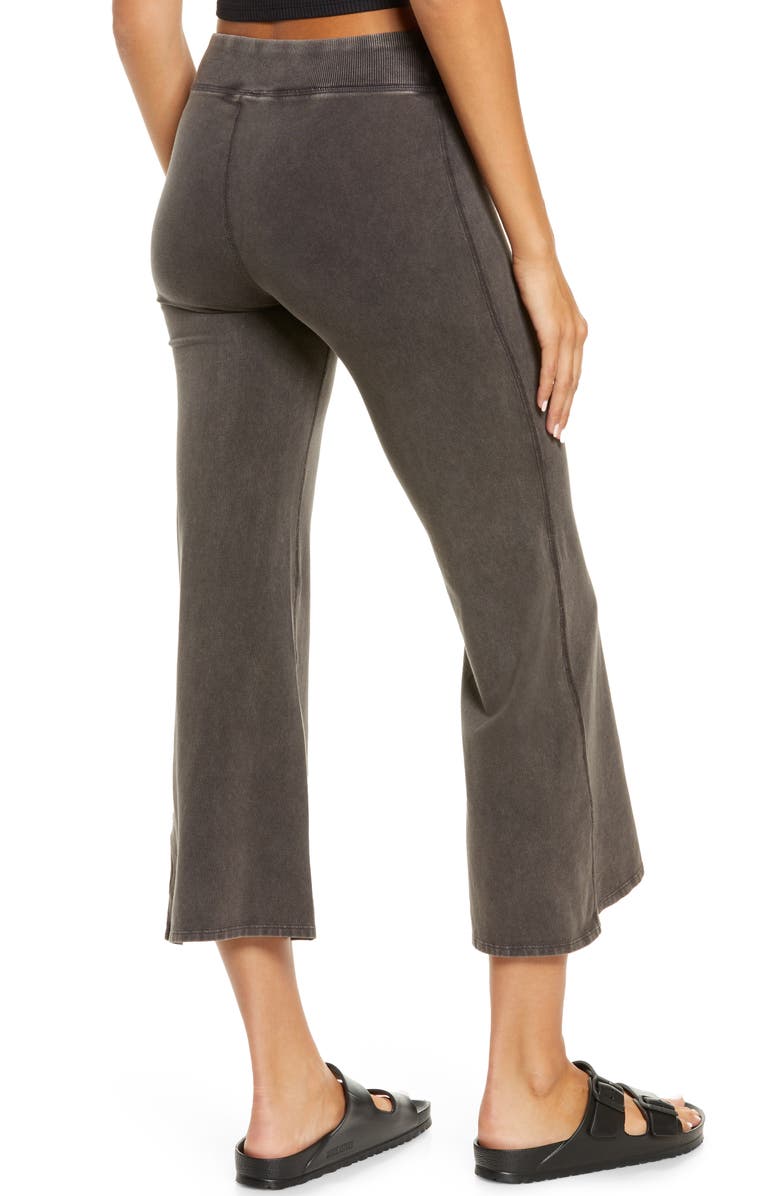 Free People Hot Shot Crop Flare Leg Pants, Alternate, color, 