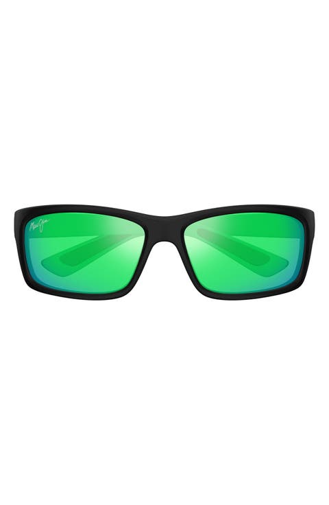 Kanaio Coast 61mm PolarizedPlus2® Rectangular Sunglasses