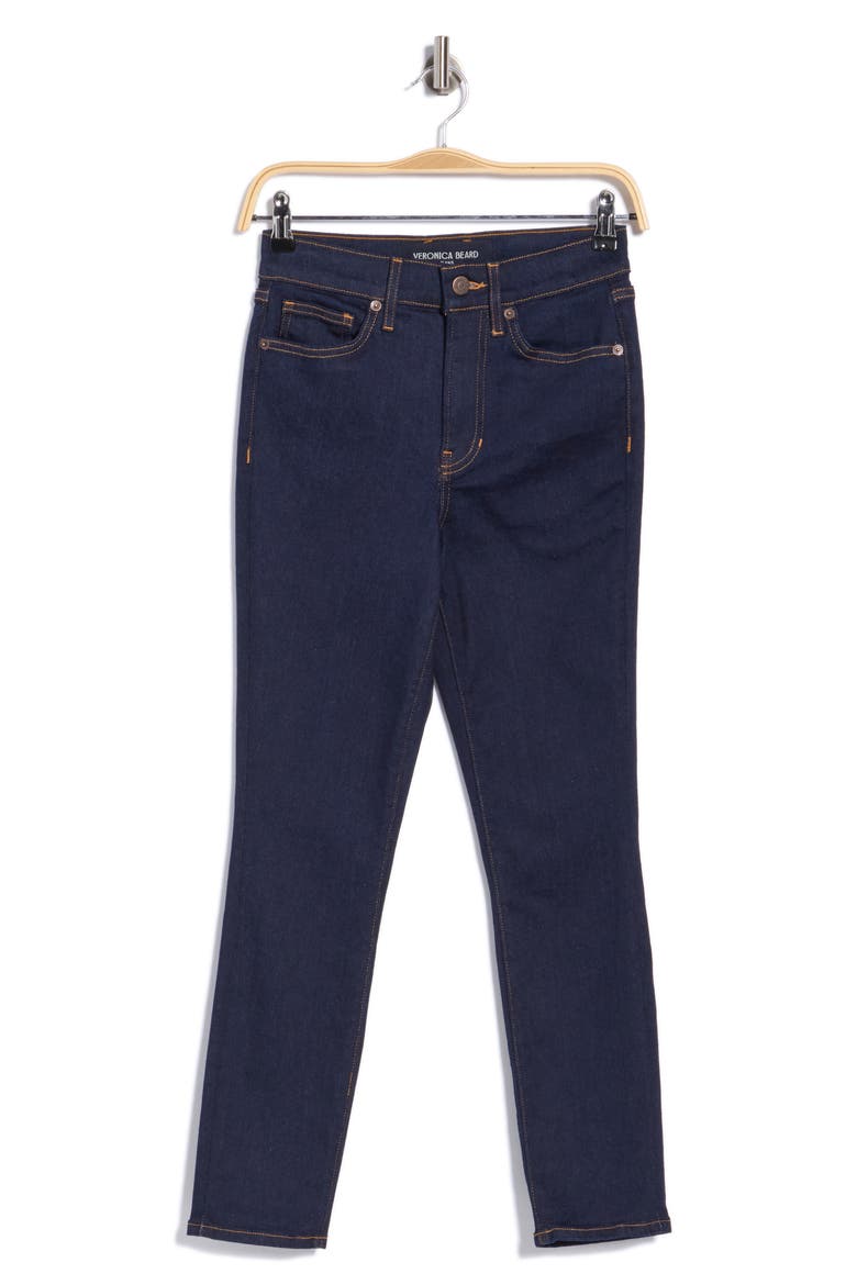 Debbie Ankle High Waist Skinny Jeans, Alternate, color, INDIGO RINSE