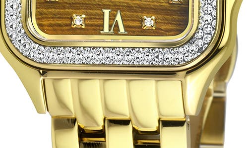 Gv2 Milan Diamond Dial Bracelet Watch, 27.5mm In Brown