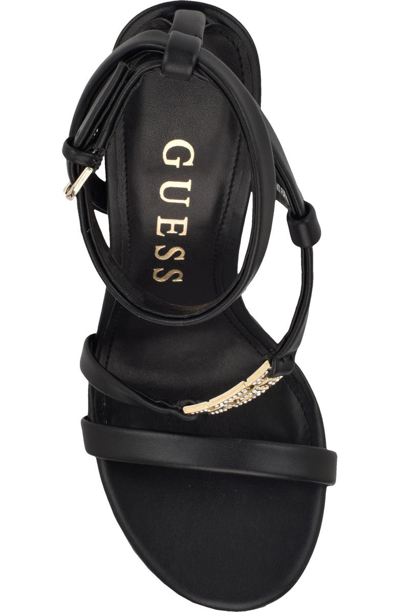 GUESS Lucier 2 Strappy Platform Sandal, Alternate, color,