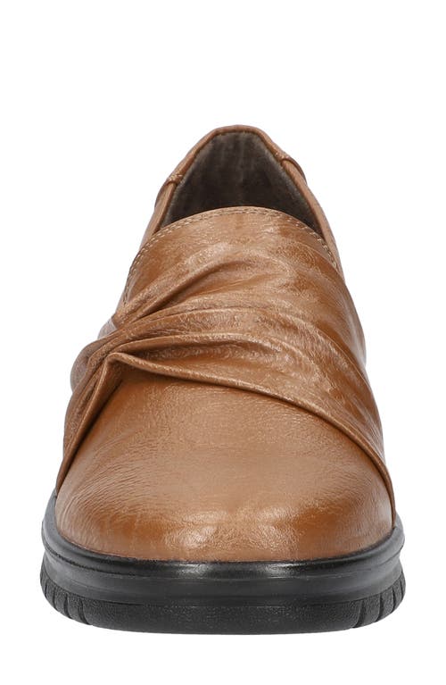 Easy Street Women's Faith Comfort Slip-on Flats In Tan